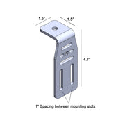 Toyota Bed Rail Chase Light Bracket - Bonobo Products