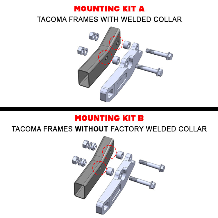 Rear Recovery Points - Tacoma 2024-Current
