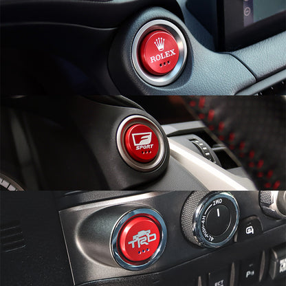 Push to Start Button 010 - Custom Engraving - Bonobo Products