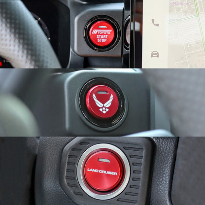 Push to Start Button 018 - Custom Engraving - Bonobo Products