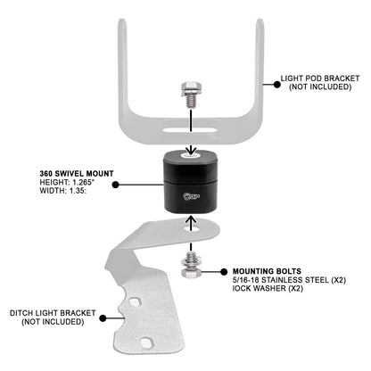 360 Swivel Mount - Bonobo Products