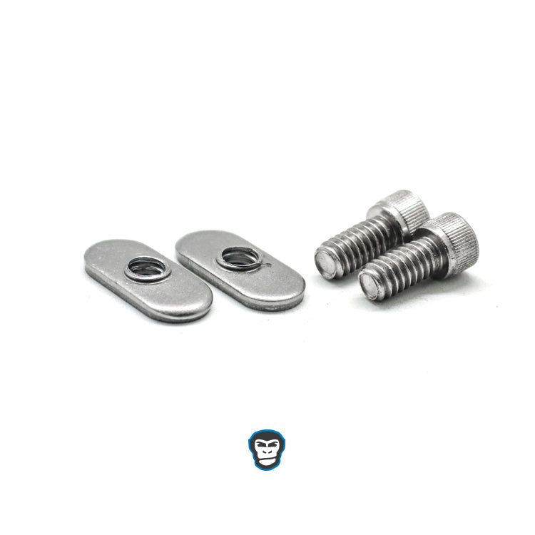 T-Slot Nut and 1/4-20 Bolt - Pair