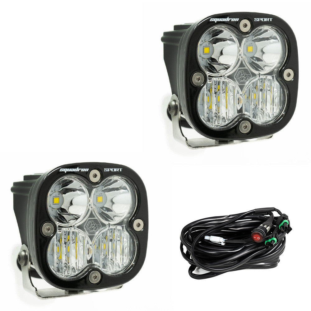 Baja Designs Squadron Sport LED Light Pods Pair - Bonobo Products