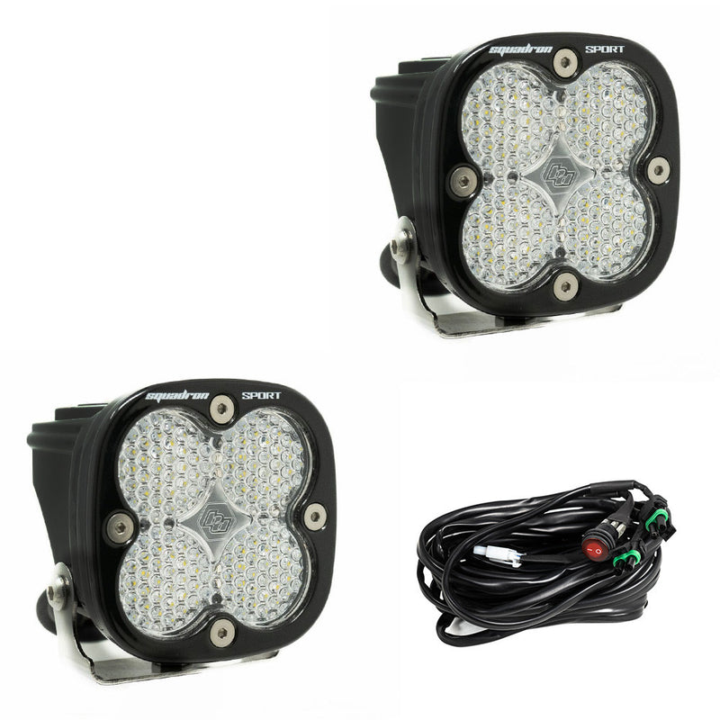 Baja Designs Squadron Sport LED Light Pods Pair - Bonobo Products