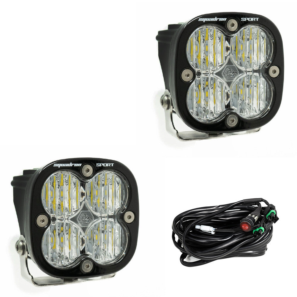 Baja Designs Squadron Sport LED Light Pods Pair