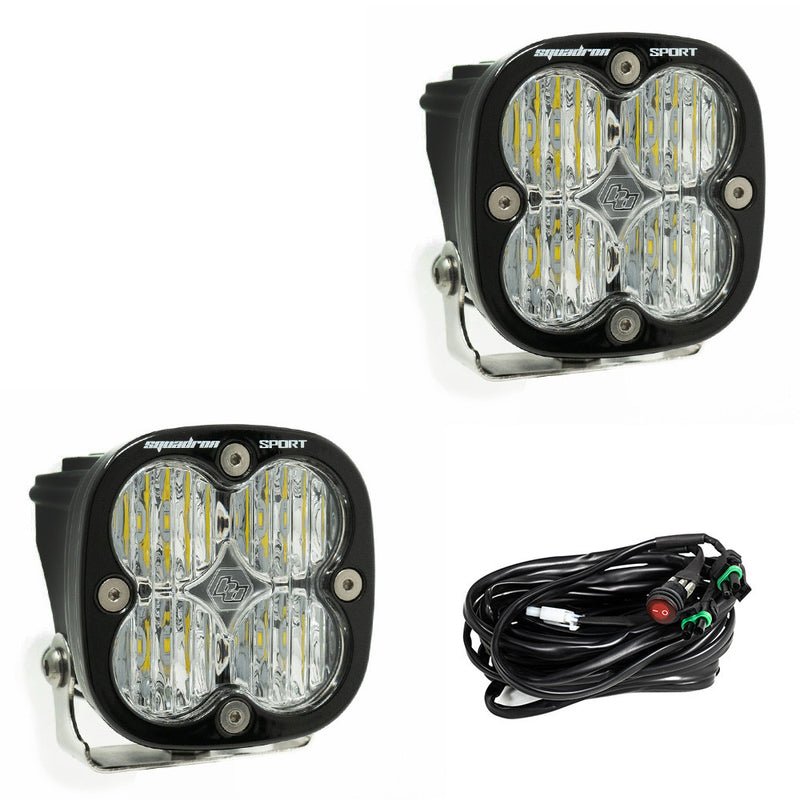 Baja Designs Squadron Sport LED Light Pods Pair - Bonobo Products