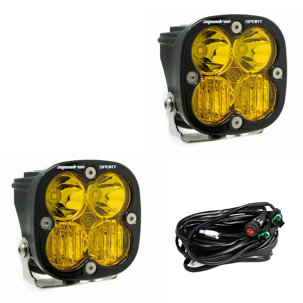Baja Designs Squadron Sport LED Light Pods Pair