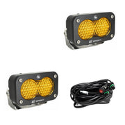 Baja Designs S2 Sport Black LED Auxiliary Light Pod Pair - Universal - Bonobo Products