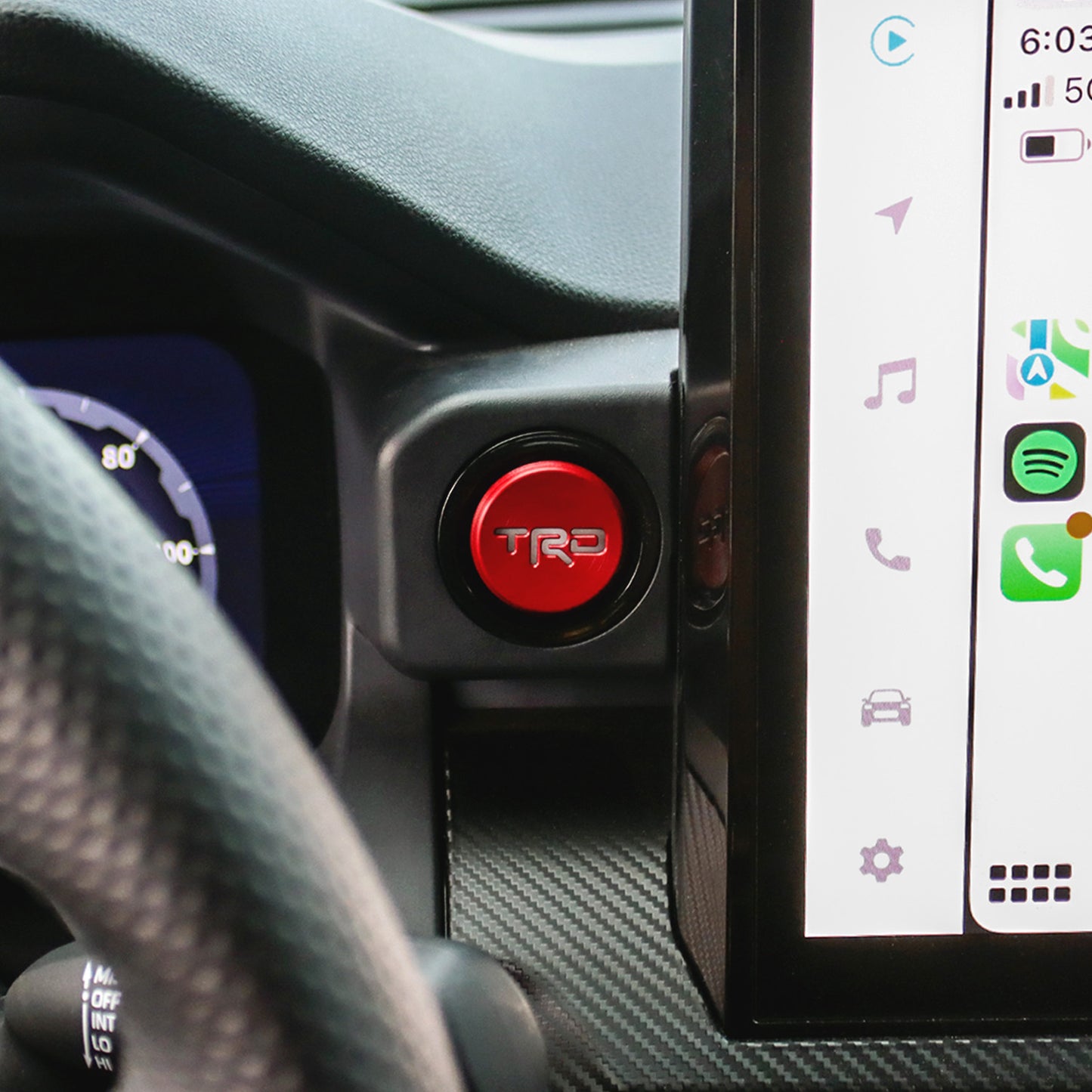 Push to Start Button 019 - TRD - Bonobo Products