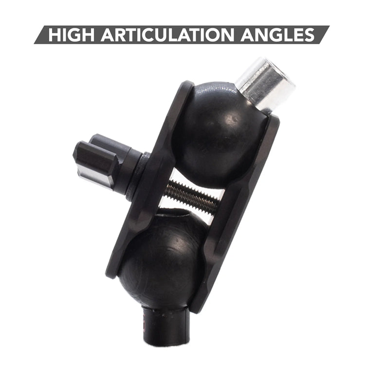 Double Socket Arm for 1 inch Ball (Aluminum) - Bonobo Products
