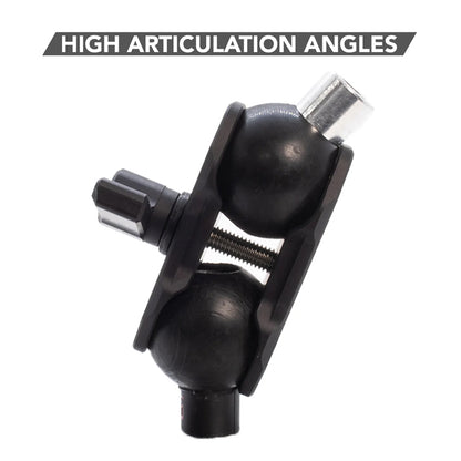 Double Socket Arm for 1 inch Ball (Aluminum) - Bonobo Products