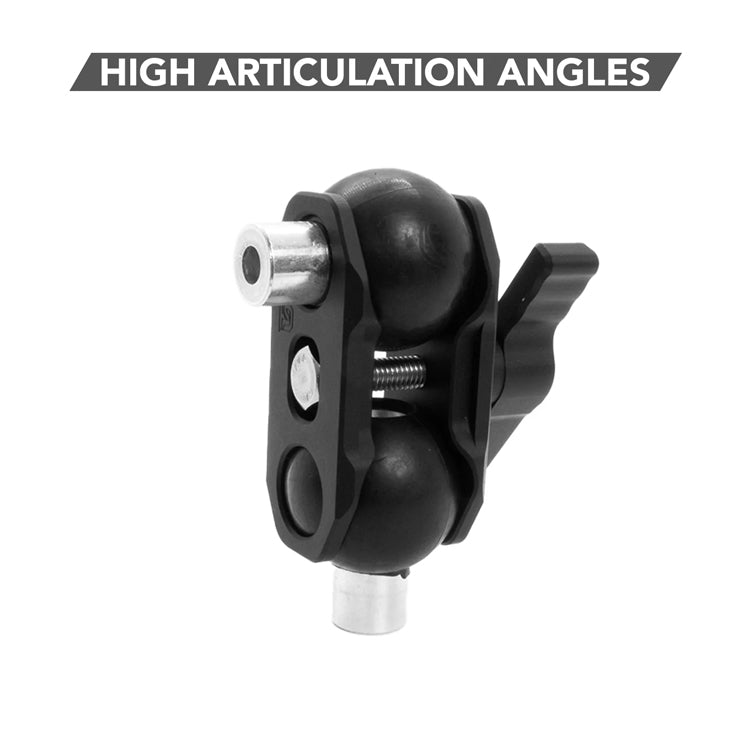 Double Socket Arm for 1 inch Ball (Aluminum) - Bonobo Products