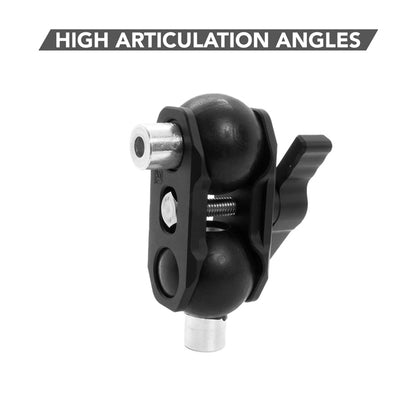 Double Socket Arm for 1 inch Ball (Aluminum) - Bonobo Products