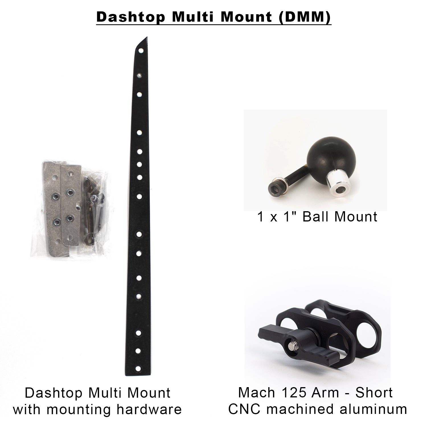 Dashtop Multi Mount (DMM) by "The Taco Garage" - 0